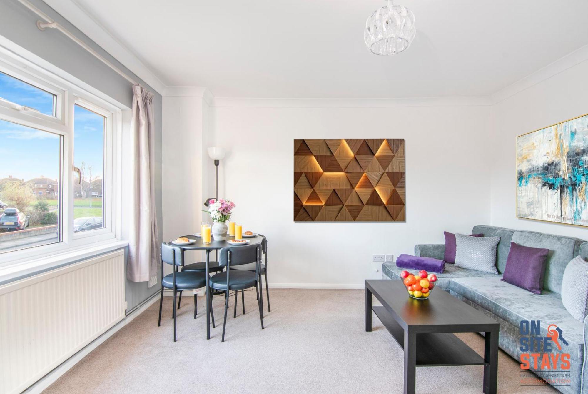 Onsitestays - Cosy 2-Bedroom Apartment With Private Entrance & Long Stay Prices Gravesend Zewnętrze zdjęcie
